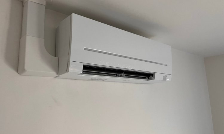 Installation d'une climatisation bi-splits Mitsubishi par GDCONCEPT