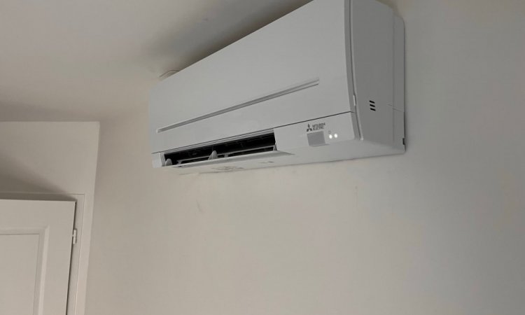 Installation d'une climatisation bi-splits Mitsubishi par GDCONCEPT